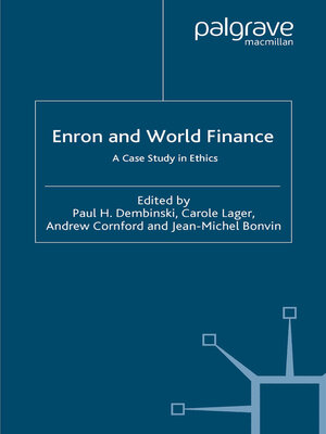 cover image of Enron and World Finance